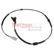 Capteur, vitesse de roue METZGER 0900928 - Visuel 1