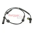 Capteur, vitesse de roue METZGER 0900944 - Visuel 1