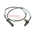 Capteur, vitesse de roue METZGER 0900945 - Visuel 1