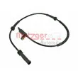 Capteur, vitesse de roue METZGER 0900952 - Visuel 1
