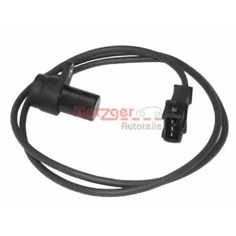 Capteur d'angle, vilebrequin METZGER 0902026