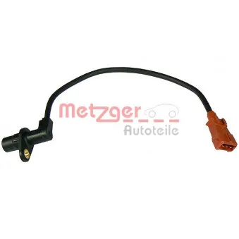 Capteur d'angle, vilebrequin METZGER 0902061