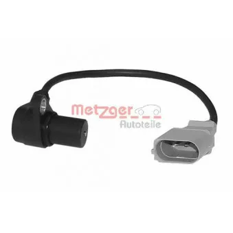 Capteur d'angle, vilebrequin METZGER 0902075