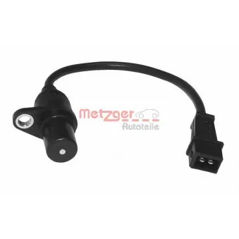 Capteur d'angle, vilebrequin METZGER 0902092