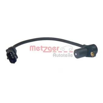 Capteur d'angle, vilebrequin METZGER 0902107