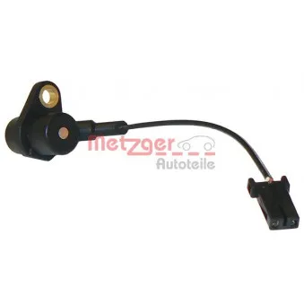 Capteur d'angle, vilebrequin METZGER 0902170