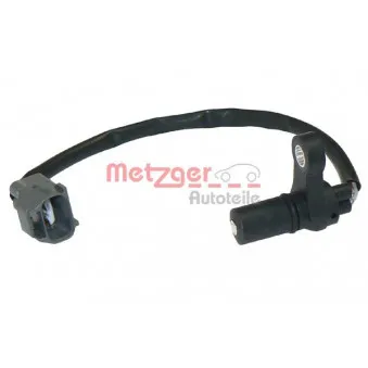 Capteur d'angle, vilebrequin METZGER 0902176