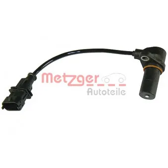 Capteur d'angle, vilebrequin METZGER 0902260