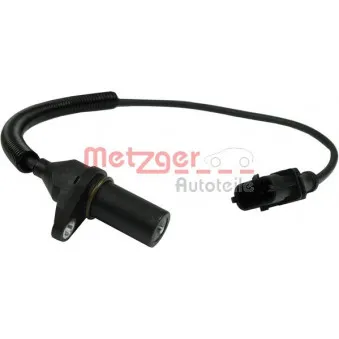 Capteur d'angle, vilebrequin METZGER 0902280