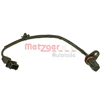 Capteur d'angle, vilebrequin METZGER 0902295