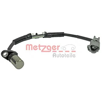 Capteur d'angle, vilebrequin METZGER 0902322