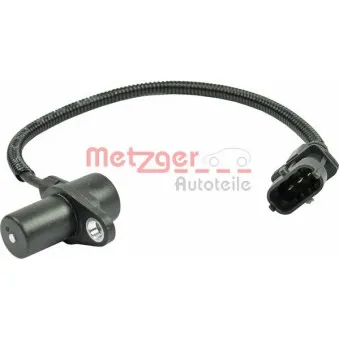 Capteur d'angle, vilebrequin METZGER 0902324