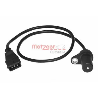 Capteur d'angle, vilebrequin METZGER 0902356