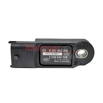 Capteur, pression de suralimentation METZGER 0906117