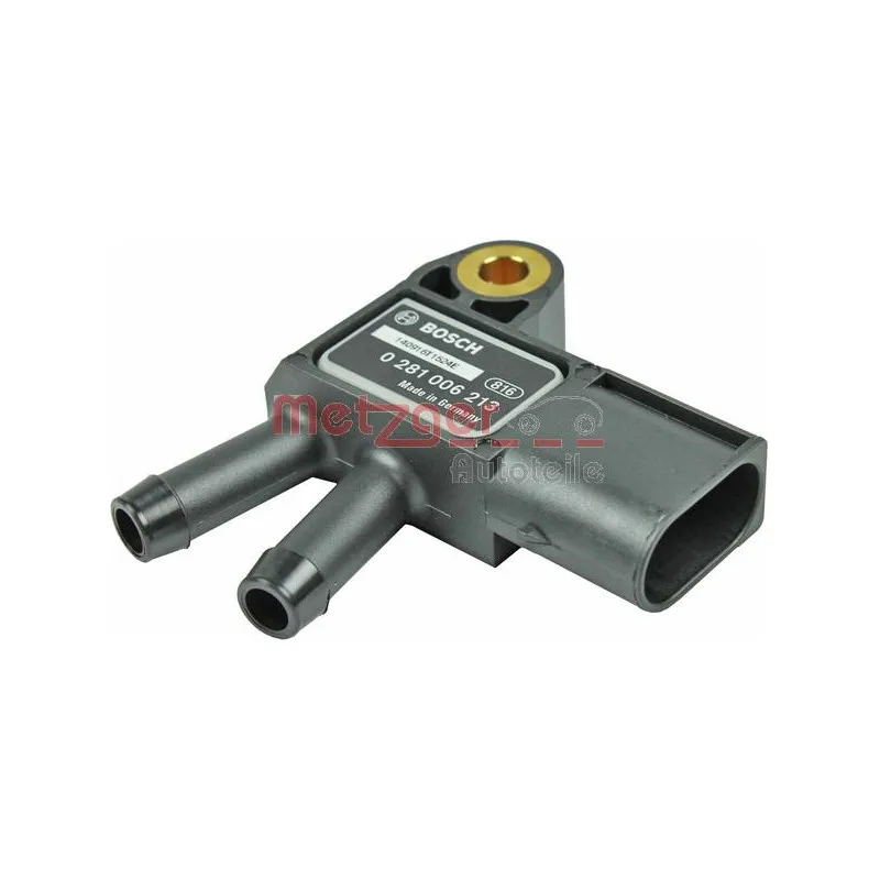 Capteur, pression des gaz échappement METZGER 0906190