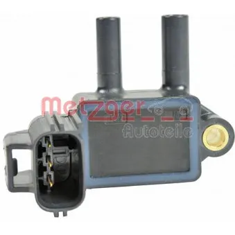 Capteur, pression des gaz échappement METZGER 0906207
