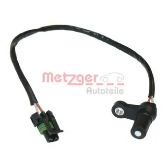 Capteur de vitesse de roue, boîte automatique METZGER 0909031