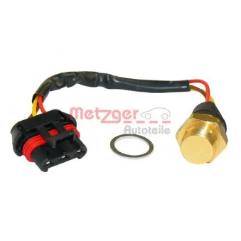 Interrupteur de température, ventilateur de radiateur METZGER 0915012