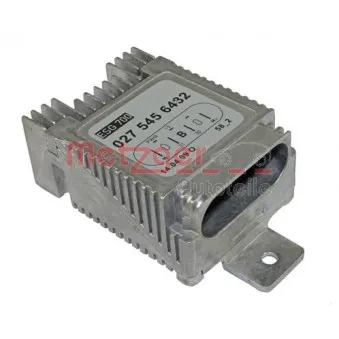 Commande, ventilateur électrique (refroidissement du moteur) METZGER 0917035