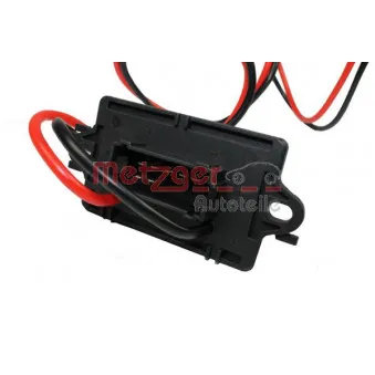 Résistance, pulseur d'air habitacle METZGER 0917055