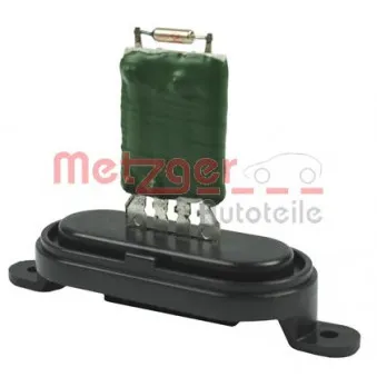 Résistance, pulseur d'air habitacle METZGER 0917066