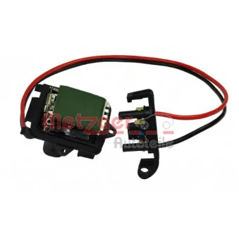 Résistance, pulseur d'air habitacle METZGER 0917074