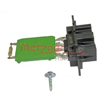 Résistance, pulseur d'air habitacle METZGER 0917108