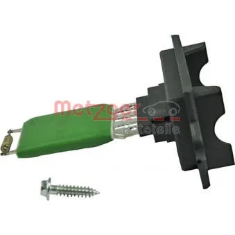 Résistance, pulseur d'air habitacle METZGER 0917162