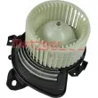 Pulseur d'air habitacle METZGER 0917186 - Visuel 1