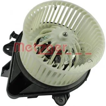 Pulseur d'air habitacle METZGER 0917191