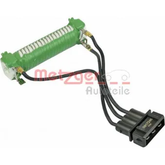 Résistance de série, moteur électrique-ventilateur du radiat METZGER 0917246