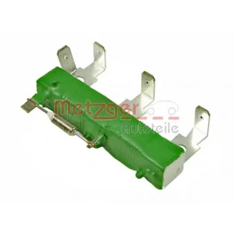 Résistance, pulseur d'air habitacle METZGER 0917313
