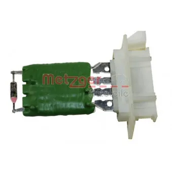 Résistance, pulseur d'air habitacle METZGER 0917327