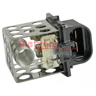 Résistance de série, moteur électrique-ventilateur du radiat METZGER 0917329