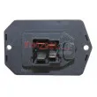 Résistance, pulseur d'air habitacle METZGER 0917333 - Visuel 2