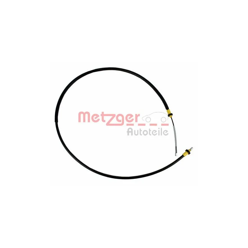 Tirette à câble, frein de stationnement METZGER 10.6897