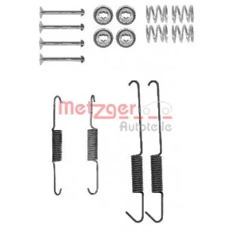 Kit d'accessoires, mâchoire de frein METZGER