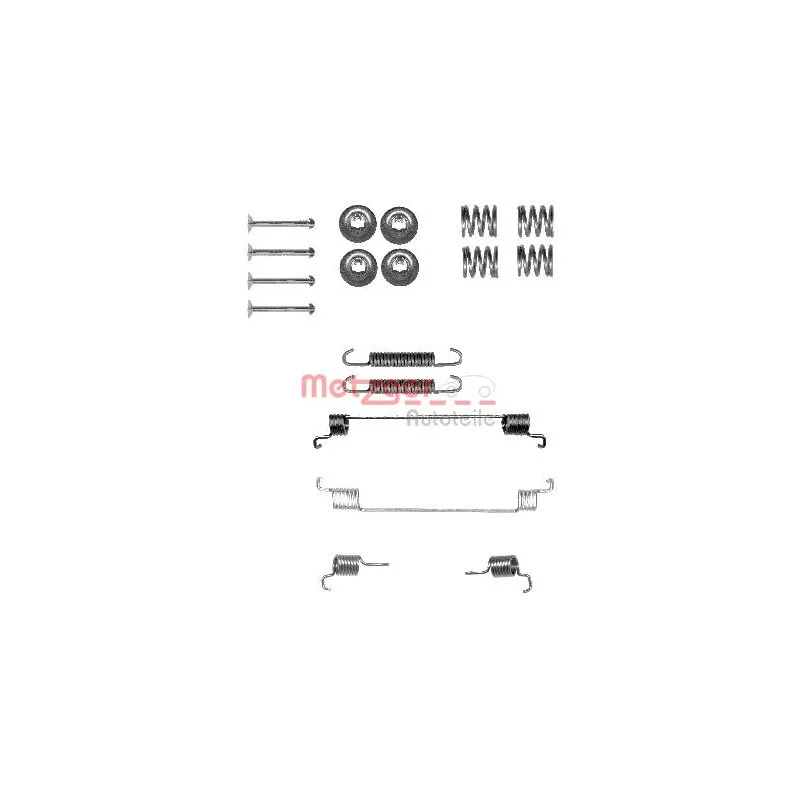 Kit d'accessoires, mâchoire de frein METZGER 105-0014