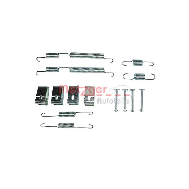 Kit d'accessoires, mâchoire de frein METZGER 105-0017