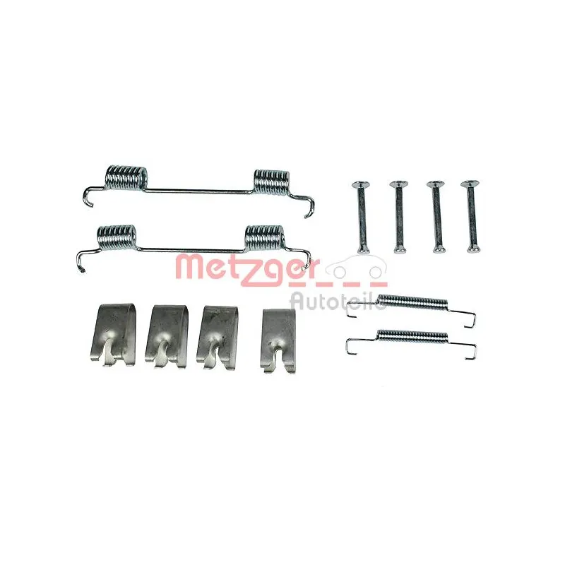 Kit d'accessoires, mâchoires de frein de stationnement METZGER 105-0023