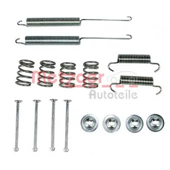 Kit d'accessoires, mâchoire de frein METZGER 105-0026