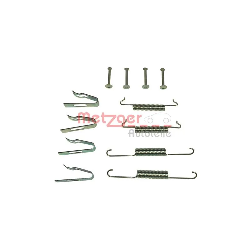 Kit d'accessoires, mâchoires de frein de stationnement METZGER 105-0027
