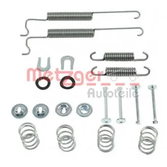 Kit d'accessoires, mâchoire de frein METZGER 105-0049