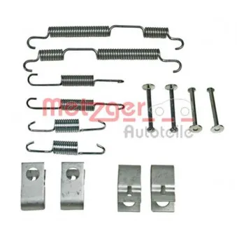 Kit d'accessoires, mâchoire de frein METZGER 105-0050