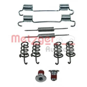 Kit d'accessoires, mâchoires de frein de stationnement METZGER 105-0051