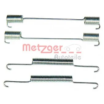 Kit d'accessoires, mâchoire de frein METZGER