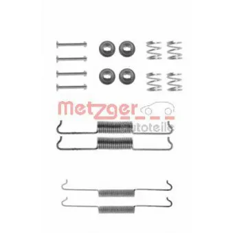 Kit d'accessoires, mâchoire de frein METZGER 105-0521