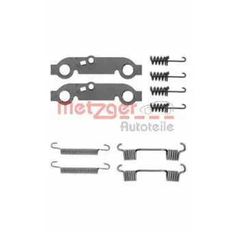 Kit d'accessoires, mâchoires de frein de stationnement METZGER 105-0537