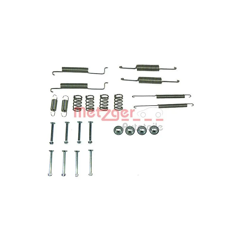 Kit d'accessoires, mâchoire de frein METZGER 105-0569