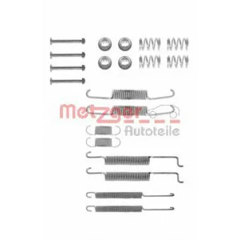 Kit d'accessoires, mâchoire de frein METZGER 105-0597